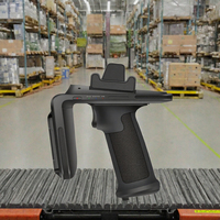 Pemindai Barcode Genggam Chainway R6 Pro UHF RFID Sled Reader dengan Modul Impinj E710 untuk Pelacakan Inventaris