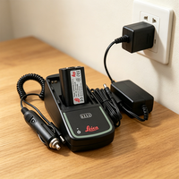 Chargeur de batterie Li-ion multi-emplacements haute efficacité Leica GKL211 GKL112 pour station totale et instrument de topographie GNSS – Chargeur de remplacement