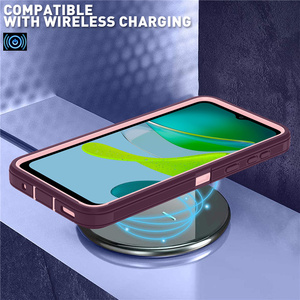 เคสโทรศัพท์กันกระแทกแบบเต็มรูปแบบสำหรับ <span class=keywords><strong>Motorola</strong></span> <span class=keywords><strong>Moto</strong></span> E13 รุ่นใหม่ <span class=keywords><strong>360</strong></span> 3 in 1  ฝาครอบโทรศัพท์ <span class=keywords><strong>MOTO</strong></span> E13 - Product Image 2