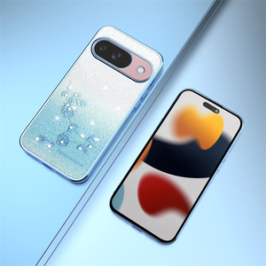 Mềm TPU Chrome Ống Kính Bảo Vệ Điện Thoại Trường Hợp Đối Với Google Pixel 7/7a/8/8A/9A/9pro/10/10pro xl/10 Pro Gradient Long Lanh Di Động Bìa - Product Image 4