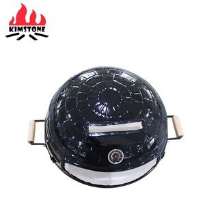 Horno de Leña Profesional KIMSTONE de 21 Pulgadas, Horno de Carbón Portátil para Exteriores, <span class=keywords><strong>Hornos</strong></span> de Pizza con Domo en Venta - Product Image 2