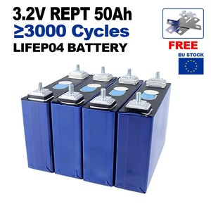 Celda de batería REPT 50Ah LiFePO4, celda de batería prismática de fosfato de hierro y litio, grado A, <span class=keywords><strong>3</strong></span>.2V - Product Image 2