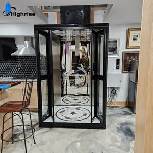 2 pisos interior al aire libre diseño personalizado cabina de vidrio compacto <span class=keywords><strong>ascensor</strong></span> para el hogar <span class=keywords><strong>mini</strong></span> Villa ascensores domésticos para la casa - Product Image 2