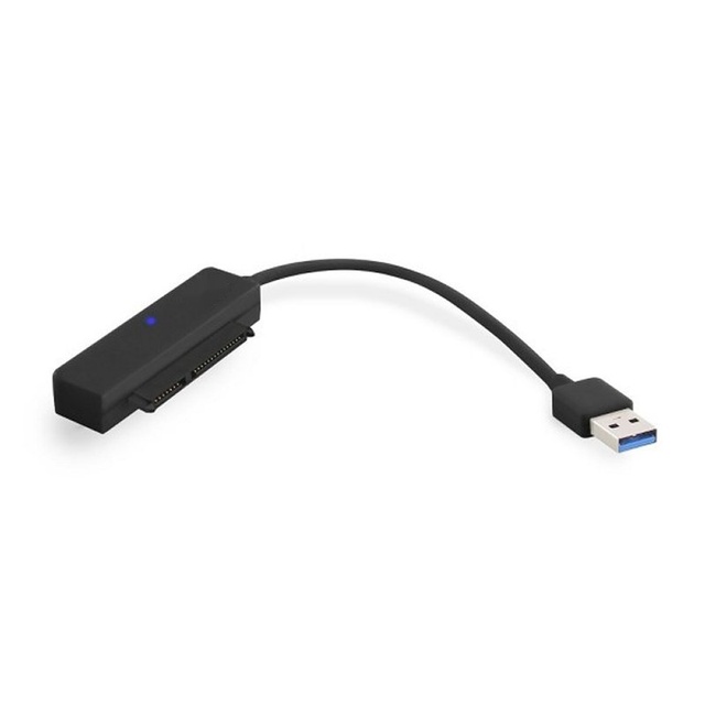 cable usb 3.1 con adaptador sata para discos ssd y hd de 2.5", ideal para transferencias rpidas y conexin de almacenamiento