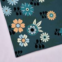 Housses de canapé/chaise en tissu tricoté soie de lait, style floral, extensible, Spandex/Polyester, 150 GSM, légères et respirantes, directement de l'usine