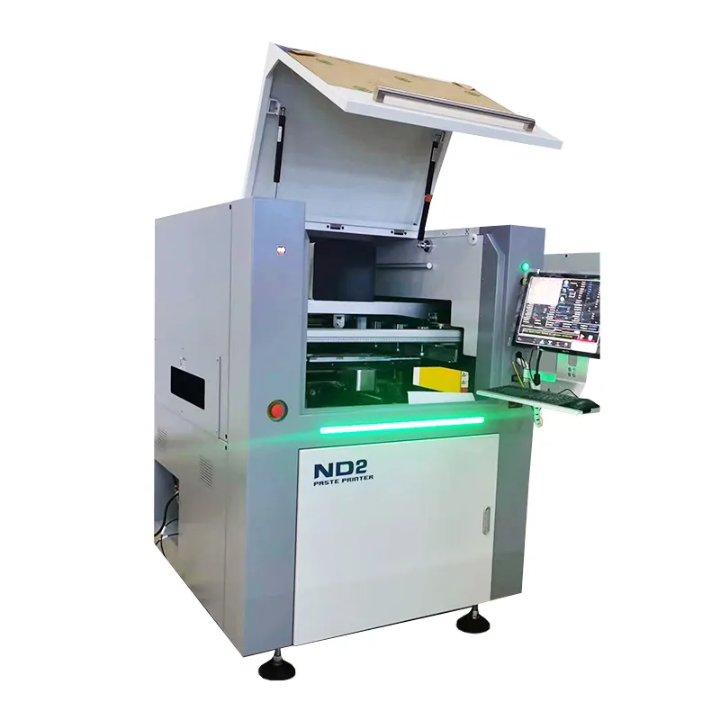 Neoden ND2 Solder efisiensi tinggi mesin pencetak stensil Pcb pencetak Solder otomatis sepenuhnya