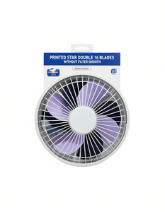 Ventilatore da Soffitto Starlight a 16 Pale, Motore AC, Design Silenzioso, Ventilatore Elettrico Domestico, Controllo Meccanico in Plastica, Tre Velocità, Senza Timer - Product Image 1