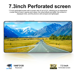 Teléfono Inteligente 5G LTE de Doble SIM, Desbloqueado para el Mercado Global, Pantalla HD de 7.3 Pulgadas, 16 GB de RAM + 1 TB de ROM, Cámara de 72 MP + 108 MP, Rápido - Product Image 3