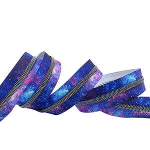 Rollo de cremalleras de nailon, accesorios personalizados con cremallera, arcoíris, #3, 5 - Product Image 3