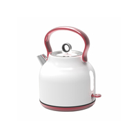 Bouilloire électrique en acier inoxydable à chauffe rapide 240V avec base rotative pour hôtels et hôtellerie de luxe