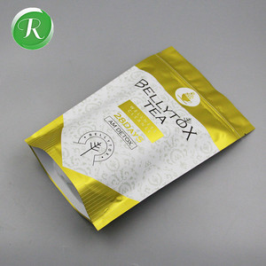 Sachets de thé minces compostables personnalisés combustion des graisses/thé de la goutte désintoxication biologique/thé aux fruits secs avec logo - Product Image 3