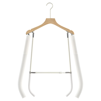 Support de présentation en métal réglable en forme de corps pour t-shirts, idéal pour la photographie et la présentation