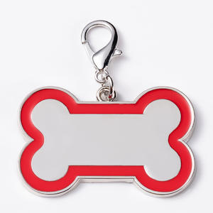 Pin kerah Enamel bentuk tulang lucu warna-warni grosir Logo kustom pabrik Tiongkok kualitas tinggi diskon besar-besaran <span class=keywords><strong>Tag</strong></span> anjing Aloi seng - Product Image 6