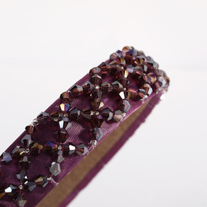 Nueva diadema de diamantes de moda con estilo barroco europeo y tendencia Ins. Diadema de diamantes creativa y sencilla con forma de gota de agua. - Product Image 3