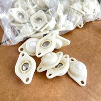 Unité de transfert à billes ATS en plastique – Roue de convoyeur durable, résistante à l'huile, facile à nettoyer, pour la logistique et la manutention des matériaux, garantie 1 an