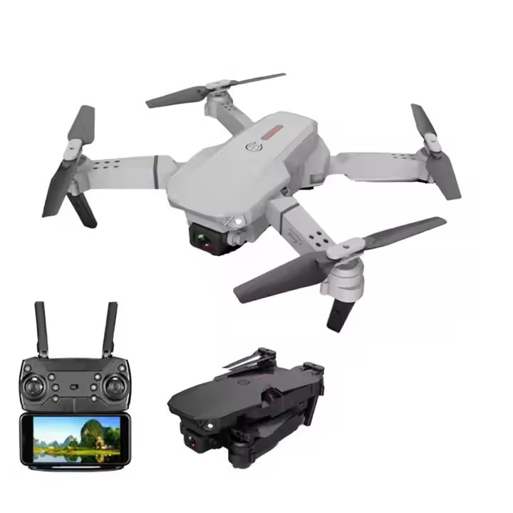 Hot Selling E88 Pro Mini Outdoor Aircraft 4K Dual Camera FPV Beginner Drone Children's Birthday Gift-E99