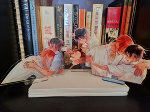 Support en acrylique OEM/ODM Anime Miya Sasa BL, figurine Yaoi Webtoon <span class=keywords><strong>Manga</strong></span> faite à la main, cadeau artisanal - Product Image 2