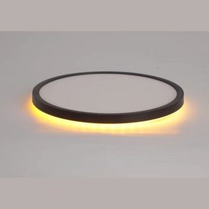 ETL ES LED superficie luz nocturna luz de techo 8 pulgadas 18W Negro ultra delgado radar <span class=keywords><strong>Sencor</strong></span> 3cct 100-277V Ángulo de haz 120 ° PC - Product Image 1