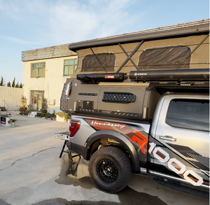 Camper de <span class=keywords><strong>camion</strong></span> pliable léger, camionnette pop-up avec sièges pliables, disposition multi-zones pour le <span class=keywords><strong>camping</strong></span> en montagne - Product Image 3