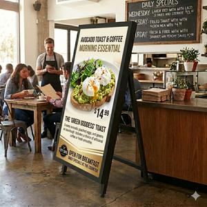 Affichage numérique extérieur de 32 à 65 <span class=keywords><strong>pouces</strong></span>, lisible en plein soleil à 2000 nits, étanche IP66, stimule le trafic de clients et les ventes - Product Image 5