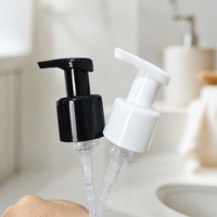 Pompe à mousse jetable écologique 28/410 pour le lavage des cheveux, en plastique compostable