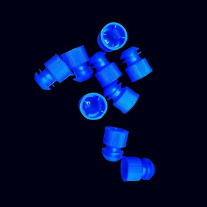 Bouchon de tube à essai en plastique haute résistance de 12/13/15/16 mm, forme d'aile, capuchon de tube géométrique certifié GMP pour le stockage d'échantillons de laboratoire - Product Image 4