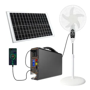 Hotssale Afrika Solar Generator baterai penyimpanan daya semua dalam satu Solargenerator cadangan stasiun daya portabel dengan Inverter
