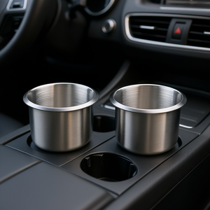 Portavasos universales de acero inoxidable para automóviles, barcos, camiones, vehículos marinos, caravanas y autocaravanas - Product Image 2