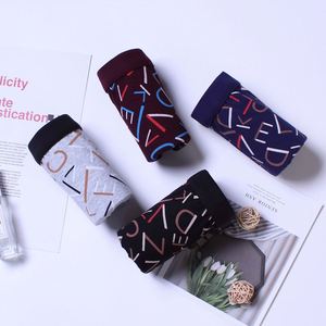 กางเกงในชาย บ็อกเซอร์ บรีฟ ผ้าฝ้าย พิมพ์ลาย ทรงโค้ง กางเกงชั้นในขาสั้น - Product Image 3