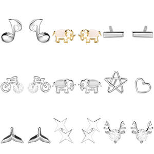 CAIOOCHE orecchini di lusso pregiati da donna lucidi S925 produttori di sorgenti luminose in argento Sterling - Product Image 3