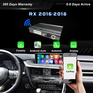 Plug and play không dây Apple xe chơi cho Lexus RX300 rx350h RX450H 2016-2018 gương liên kết đài phát thanh xe chơi Android Auto Carplay - Product Image 2
