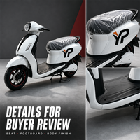 Moto électrique Mengshi, best-seller, export Laos, moteur 2000W, vitesse maximale 85 km/h, 3 modes de vitesse, batterie 72V 32Ah