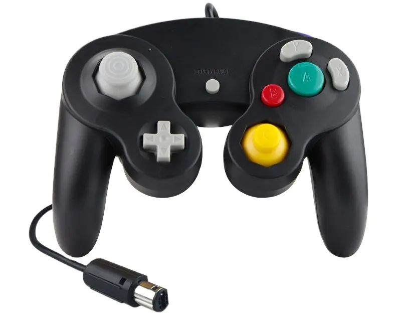 Controle de jogo com fio, gamepad para ns gameqube 64 2020