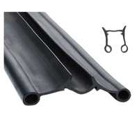 Joint d'étanchéité en caoutchouc EPDM composite durable, profil creux, facile à installer, pour fenêtre et porte, anti-courant d'air, réduction du bruit, découpe facile