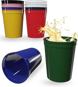 Gobelet carré en plastique 81216172232Oz avec paille, changeant de couleur, pour publicité sportive et promotionnelle - Product Image 3