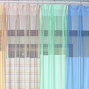 100 poliéster retardante de fuego clínica médica antimicrobiana hospital cortina de tela para <span class=keywords><strong>el</strong></span> centro de belleza - Product Image 6