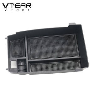 Vtear pour <span class=keywords><strong>Ford</strong></span> Focus 3 voiture accoudoir boîte conteneur support voiture-style insérer plateau clins accessoires de protection décoration Auto - Product Image 5