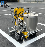 Machine de marquage routier thermoplastique à moteur électrique, pot de chauffage 50L pour la signalisation des autoroutes et des routes communautaires - Offre Spéciale