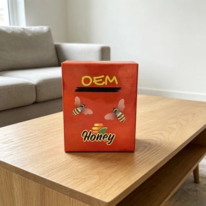Caja <span class=keywords><strong>de</strong></span> Regalo <span class=keywords><strong>de</strong></span> Miel Natural VIP Más Vendida en EE. UU. - Palitos <span class=keywords><strong>de</strong></span> Miel <span class=keywords><strong>de</strong></span> Diferentes Sabores en Caja Tipo Cajón Personalizable - Product Image 4