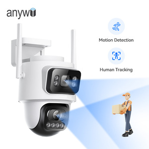 Dual Lens Dome Security <b>Camera</b> 4MP 10x Night Vision <b>WiFi</b> 2.4GHz Outdoor Solar Weatherproof CCTV - Product Image 4