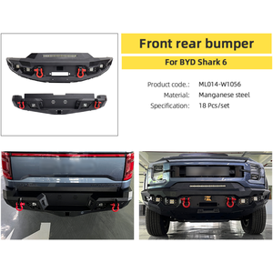 Accessoires pour camionnettes pour BYD Shark 6 Pare-chocs avant et arrière Capote Hardtop Topper Toit Porte-bagages <span class=keywords><strong>de</strong></span> toit Porte-bagages <span class=keywords><strong>de</strong></span> plateau <span class=keywords><strong>de</strong></span> camion Kits extérieurs - Product Image 4