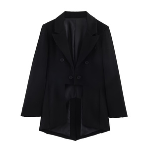Veste Blazer Décontractée Fille Col Revers Manches Longues - Blazer Tendance Enfant École Et Loisirs