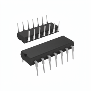 Componentes Electrónicos, Lógica de Circuito Integrado 14 DIP (0.300", 7.62mm) IC GATE NOR 2CH 4 INP 14DIP Original 74HC4002N,652 - Product Image 1
