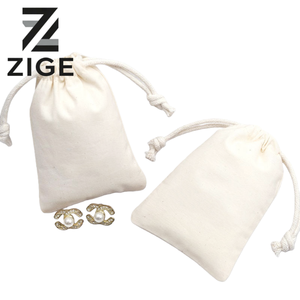 ถุงผ้ามัสลินออร์แกนิคขนาดเล็ก 8*10 ซม. พิมพ์โลโก้ <span class=keywords><strong>Luda</strong></span> ตามสั่ง สำหรับเก็บเครื่องประดับ พร้อมเชือกผูก ใช้ซ้ำได้ - Product Image 1