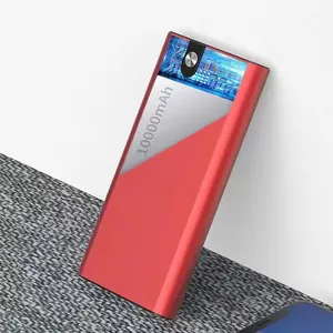फ़ैक्टरी डायरेक्ट 7000/8000/9000/10000 एमएएच फ़ास्ट चार्जिंग पावर बैंक लोगो आउटडोर के लिए कस्टम अल्ट्रा स्लिम बाहरी फ़ोन बैटरी पैक