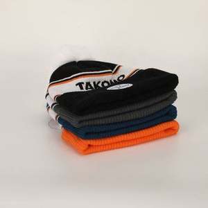 Gorro de Punto Acrílico Bordado Unisex de Estilo Moderno, Gorro de Invierno Cálido para Esquí, Deportes al Aire Libre, Gorra Informal - Product Image 4