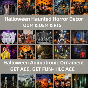 Nouvel Arrivage HLC : Bouquet Créatif Citrouille & Fantôme pour Halloween, Décoration de Table pour Fêtes d'été, Accessoires de Fête, Seaux à Fleurs - Product Image 6