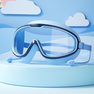 <span class=keywords><strong>Gafas</strong></span> de natación para niños, <span class=keywords><strong>gafas</strong></span> de natación ajustables impermeables, antivaho, protección UV, <span class=keywords><strong>gafas</strong></span> de natación para <span class=keywords><strong>buceo</strong></span> y surf, tapones para los oídos para niños - Product Image 3