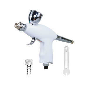 Aérographe à alimentation par gravité 7,0 cc, double action, vitesse réglable, portable, pour peinture artistique, réparation de modèles, voitures, meubles - Product Image 2