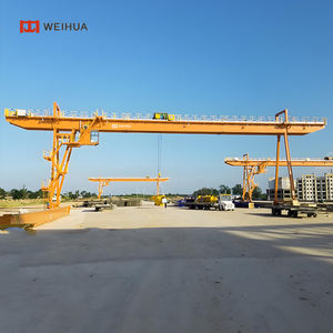 맞춤형 유럽 표준 더블 거더 전기 갠트리 크레인 50t 100t 200t 300t 500 톤 가격 안전 감독 시스템 - Product Image 1